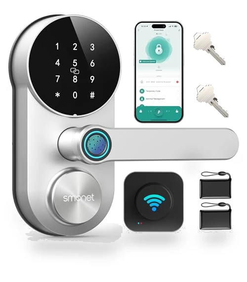 Smart WiFi Lock for Front Door — Smart Home Security, SMONET