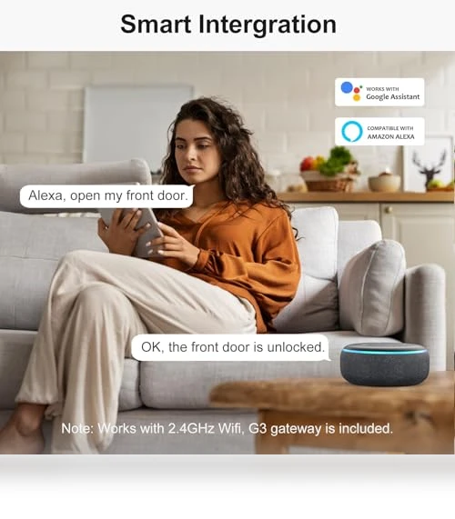 Smart WiFi Lock for Front Door — Smart Home Security, SMONET
