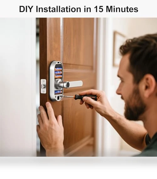 Smart WiFi Lock for Front Door — Smart Home Security, SMONET