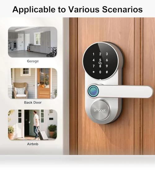 Smart WiFi Lock for Front Door — Smart Home Security, SMONET