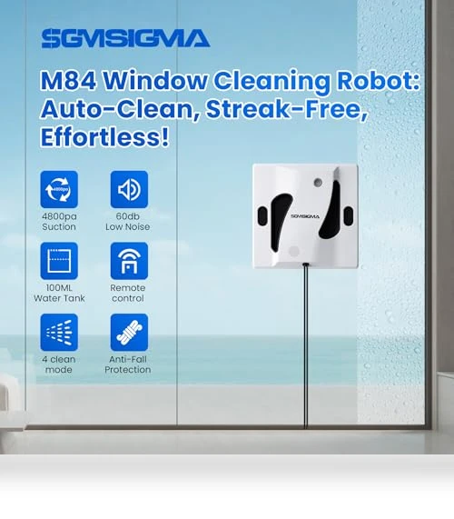 Smart Window Cleaning Robot — Squeegees, SGMSIGMA