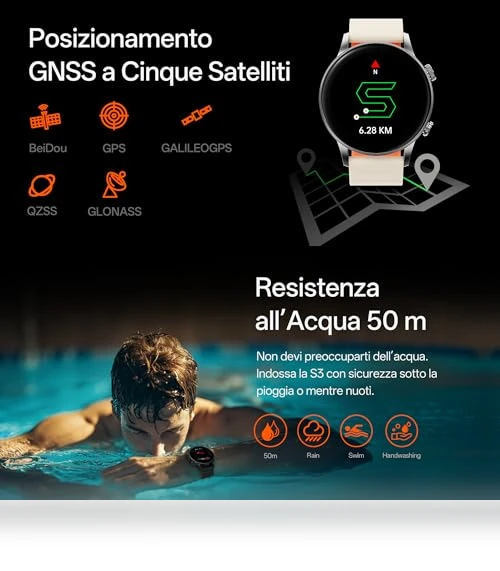 Smartwatch with Magnetic Strap — Smartwatches, Black Shark