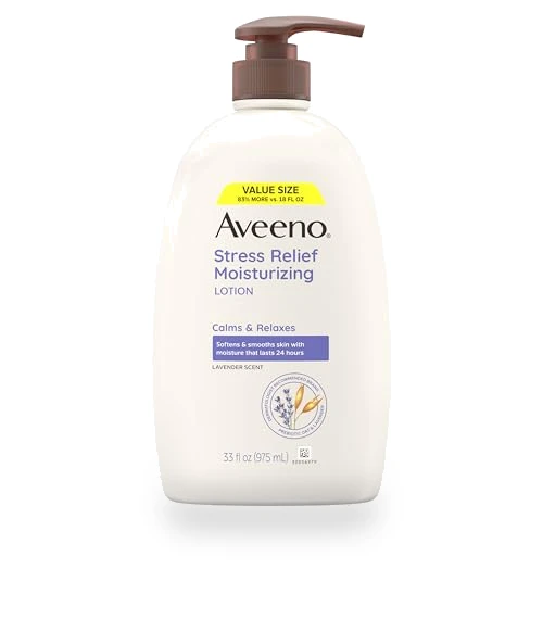 Stress Relief Moisturizing Body Lotion — Body Creams, Aveeno