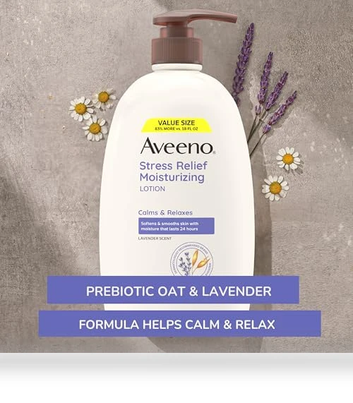 Stress Relief Moisturizing Body Lotion — Body Creams, Aveeno