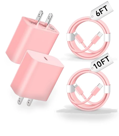 USB C Charger 2Pack with Fast Charging Cable — Chargers