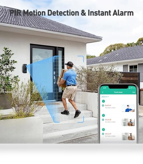 Wireless Doorbell Camera — Smart Home Security, XTU