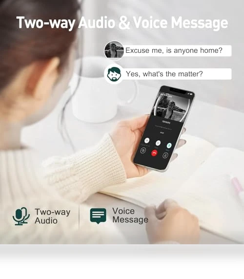Wireless Doorbell Camera — Smart Home Security, XTU