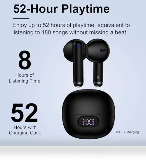 Wireless Earbuds — In-Ear Headphones