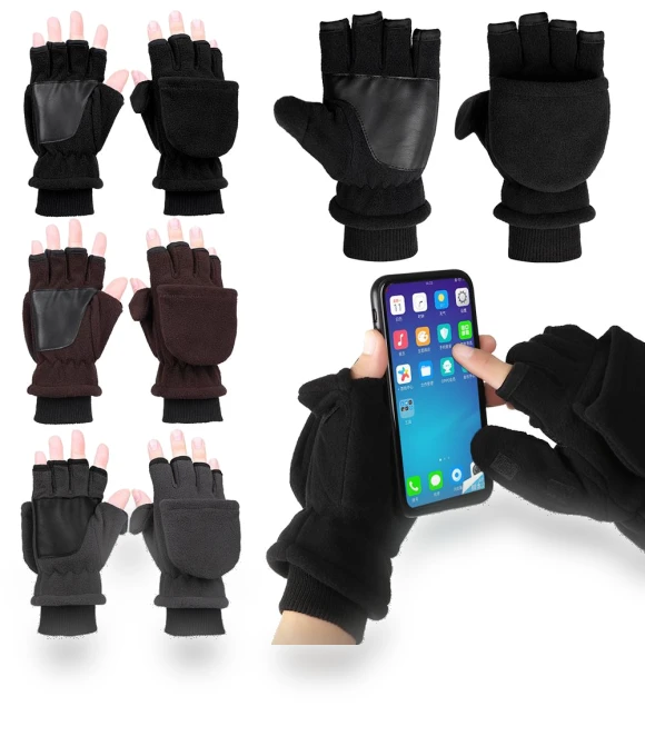 Convertible Touchscreen Sports Gloves — Gloves & Mittens, GZhuiyin