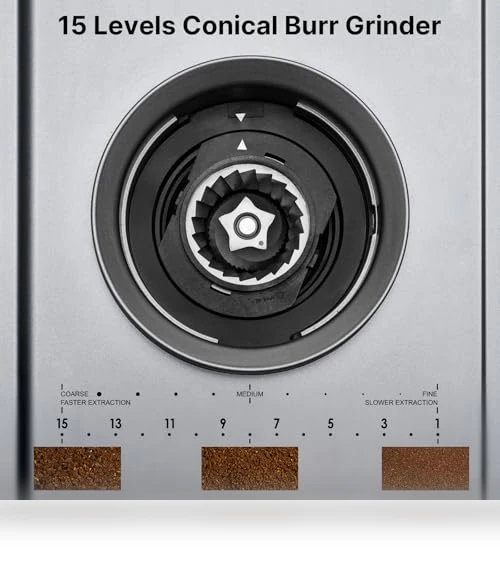 Espresso Machine with Grinder — Electric Coffee Grinders, URintells Cuising
