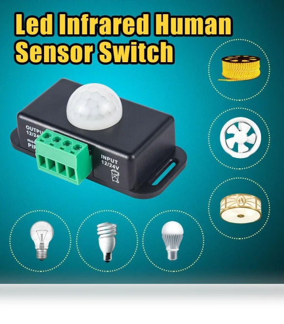 Home Energy Saving Infrared PIR Motion Sensor — Motion Sensors, wenzhouyuyi