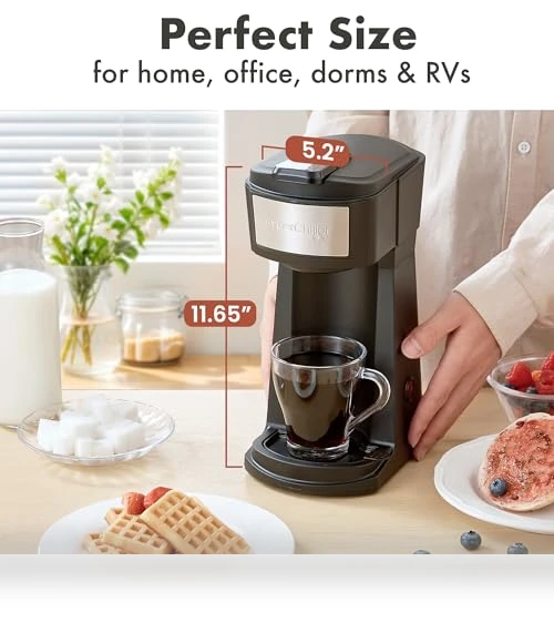 HyperChiller Iced/Hot Coffee Maker — Coffee & Espresso Combos, Elite Gourmet