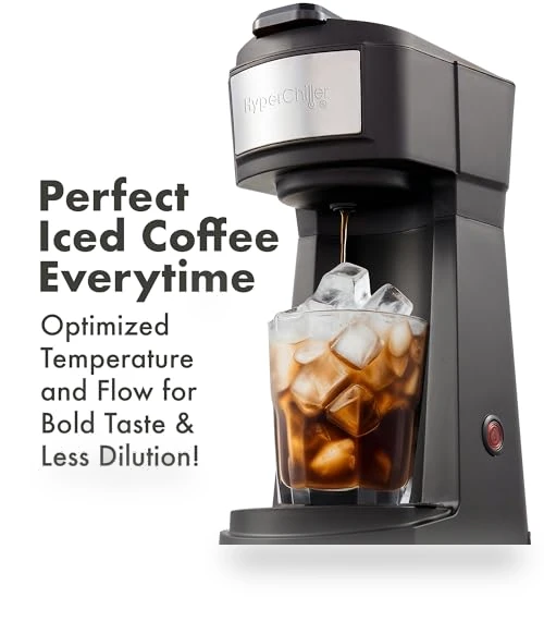HyperChiller Iced/Hot Coffee Maker — Coffee & Espresso Combos, Elite Gourmet