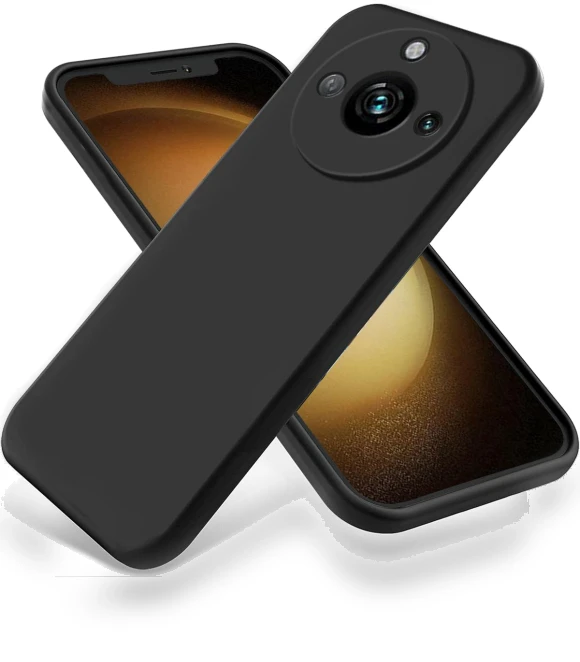 Liquid Silicone Soft Lining Phone Cover with Strap — Basic Cases, Smartwatch 2025