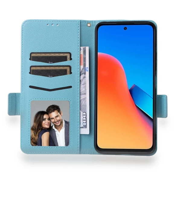 Litchi Texture Stand Phone Case — Phone Accessories, Smartwatch 2025