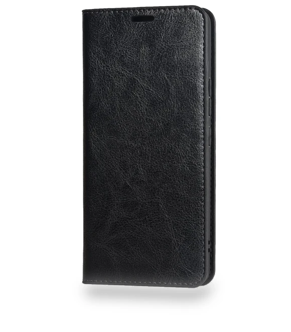 Magnetic Auto Closing Crazy Horse Texture Genuine Leather Cover — Flip Cases, Smartwatch 2025