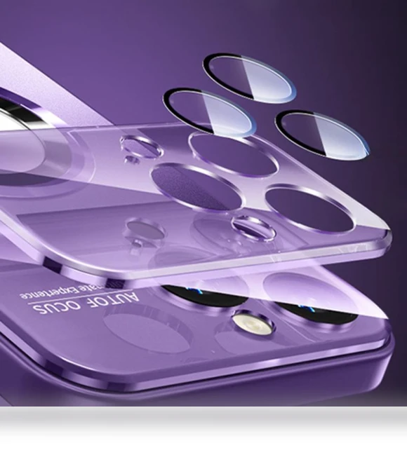 Magnetic Phone Case with Lens Film — Phone Accessories, Smartwatch 2025