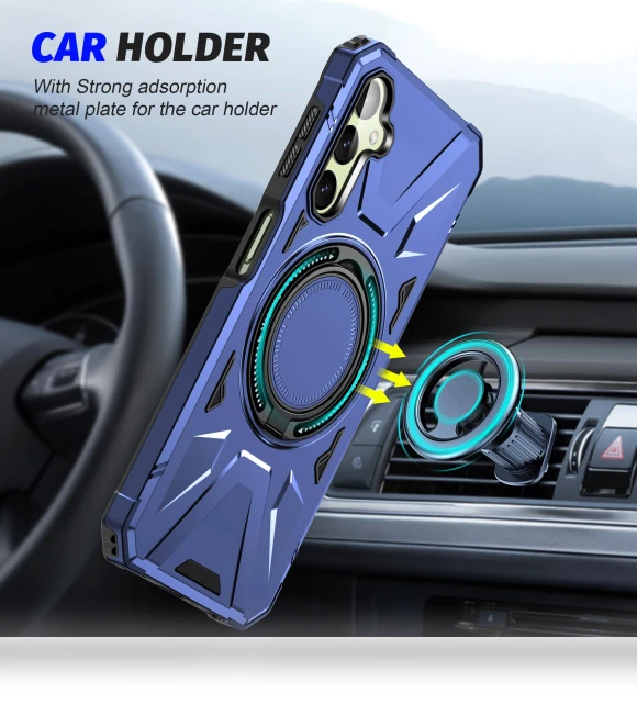 Magnetic Ring Kickstand Phone Cover — Phone Accessories, Smartwatch 2025