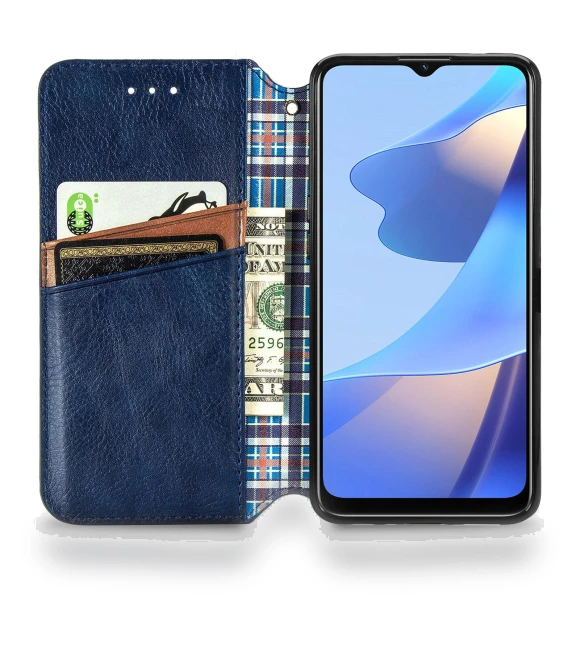 PU Leather Case Rhombus Imprint Wallet Stand Phone Cover — Phone Accessories, Smartwatch 2025