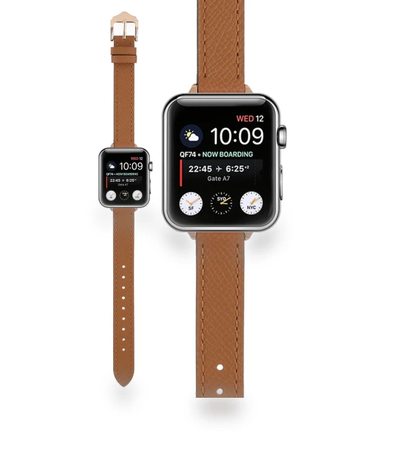 PU Leather Smart Watch Band — Bands, Smartwatch 2025