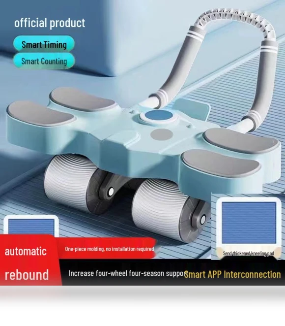 Smart Ab Roller with Auto Rebound — Core & Ab Trainers, Deals Depot