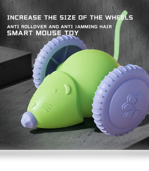 Smart Touch Electric Mouse Toy — Cat Playthings, Jinkuinduy