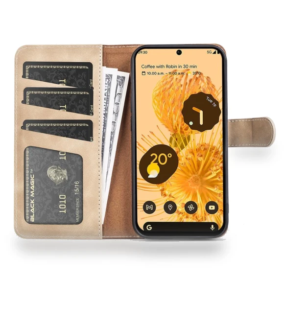 Splicing PU Leather+TPU Case Stand Wallet Magnetic Clasp Phone Cover — Phone Accessories, Smartwatch 2025
