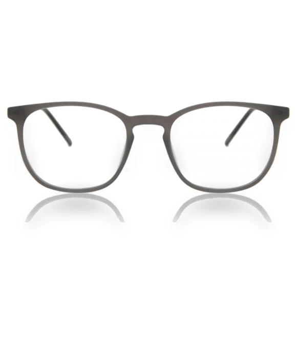 Square Grey Unisex Eyeglasses — Smart Glasses, SmartBuy Collection