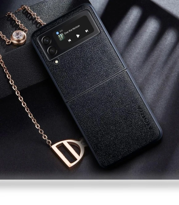 Textured PU Leather Coated Phone Case — Screen Protectors, Smartwatch 2025