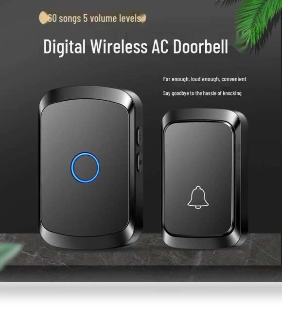 Wireless Long-Distance Doorbell & Elderly Pager — Pagers, Global Finds
