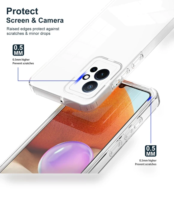 3-in-1 Transparent Phone Cover — Screen Protectors, Smartwatch 2025
