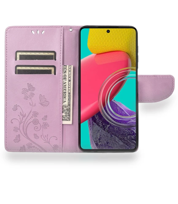 Butterfly Flower Imprinted Wallet Case — Phone Accessories, Smartwatch 2025