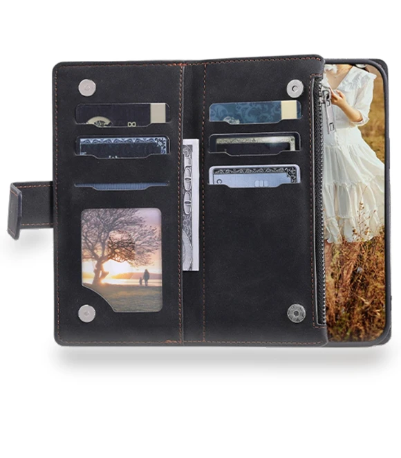 Drop-proof Zipper Pocket Phone Case — Basic Cases, Smartwatch 2025