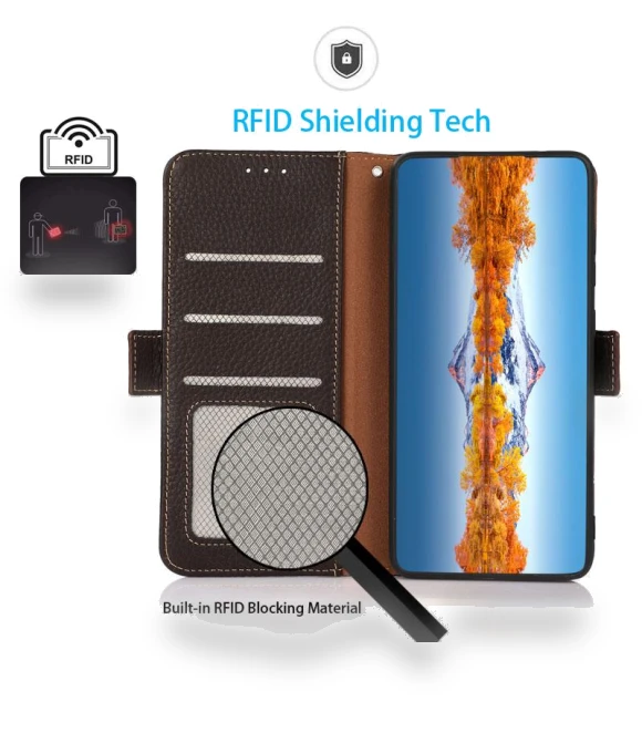 Full Protection Wallet RFID Blocking Stand Phone Case — Flip Cases, Smartwatch 2025