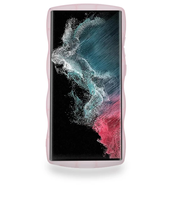Glitter Sparkle Wavy Edge Cover — Phone Accessories, Smartwatch 2025