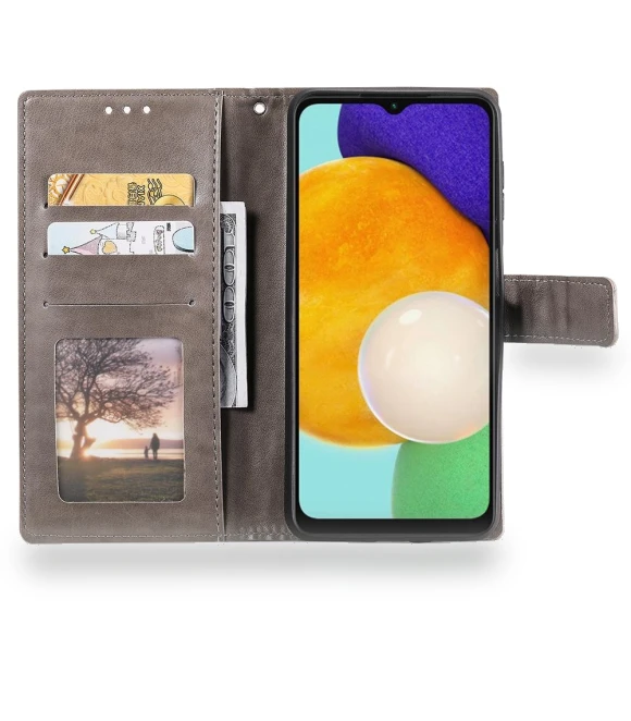 Imprinted Mandala Flower Wallet Case — Flip Cases, Smartwatch 2025