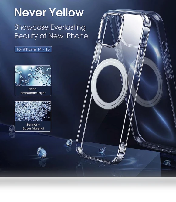 Magnetic Clear Case — Phone Accessories, Smartwatch 2025