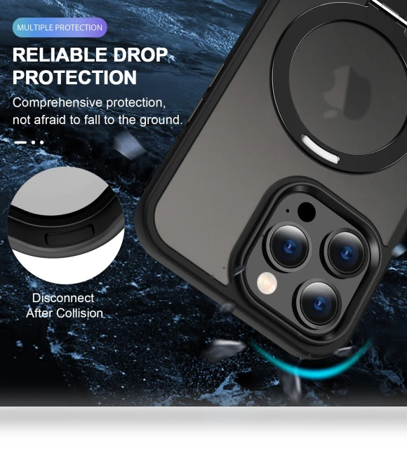 Magnetic Phone Case with Kickstand — Phone Accessories, Smartwatch 2025