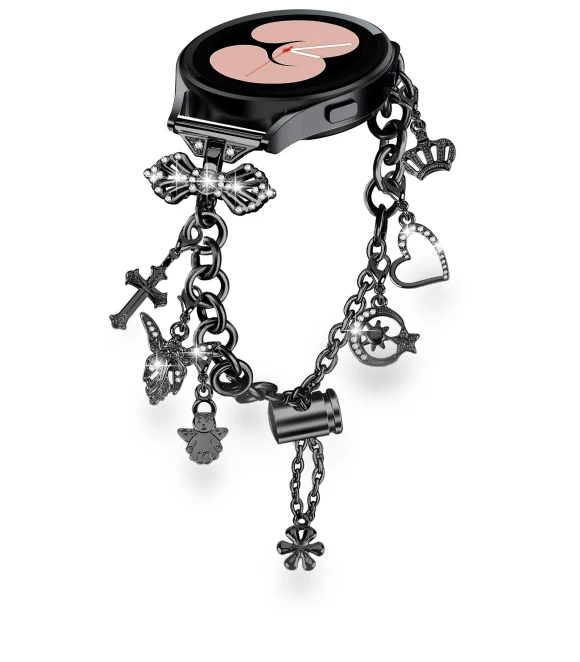 Metal Charm Wristband Bracelet — Bands, Smartwatch 2025