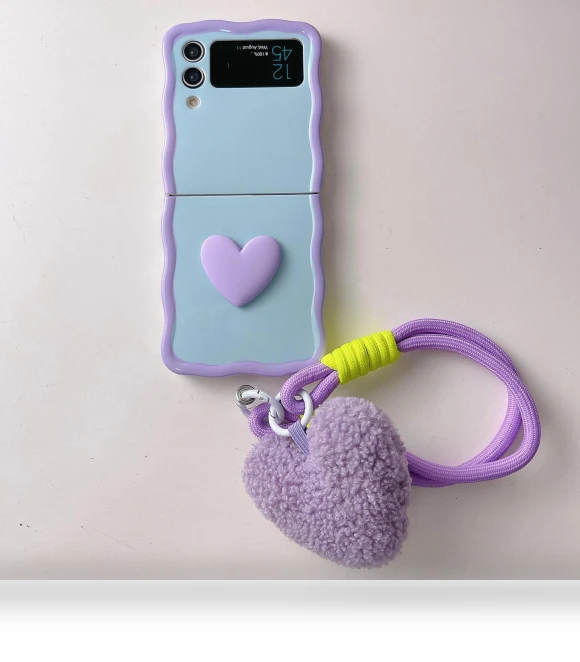 Phone Cover with Heart Pendant Strap — Bumpers, Smartwatch 2025
