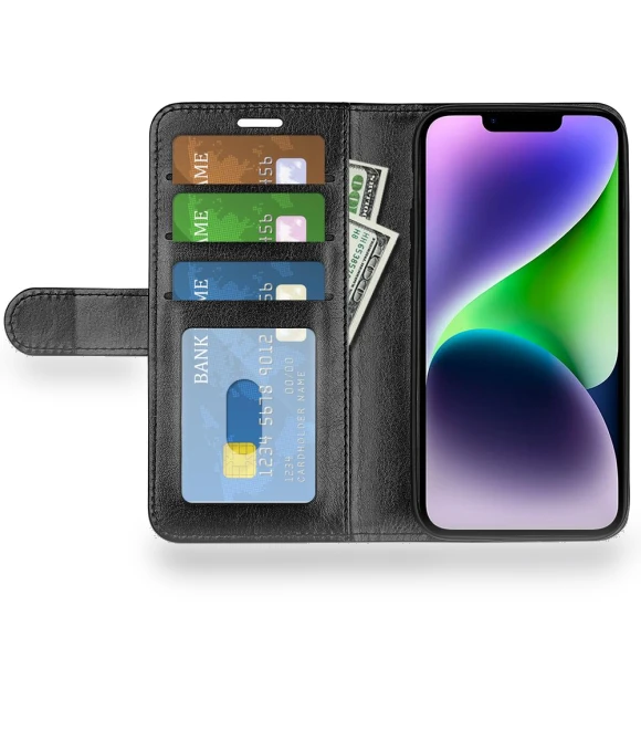 PU Leather Stand Phone Case — Phone Accessories, Smartwatch 2025