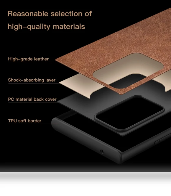 Retro Leather Coated Phone Case — Basic Cases, Smartwatch 2025