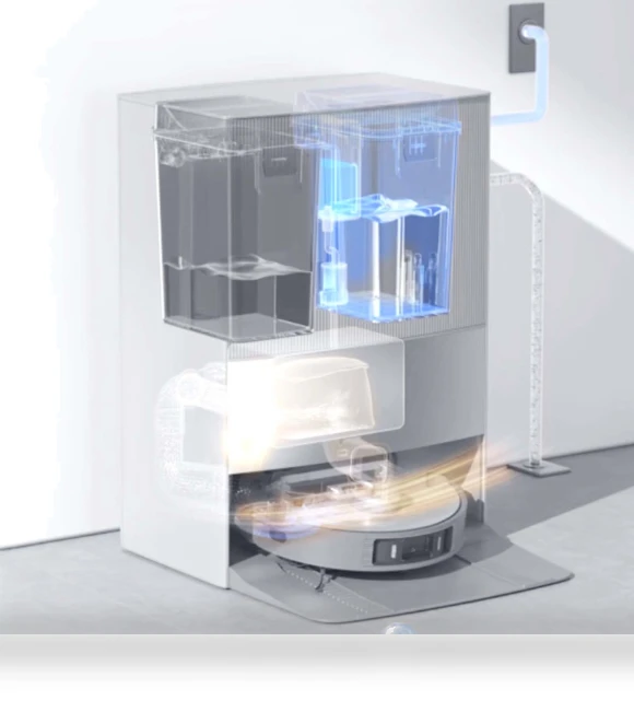 Robot Cleaning Fluid — Smart Cleaning Robots, Pale Blue