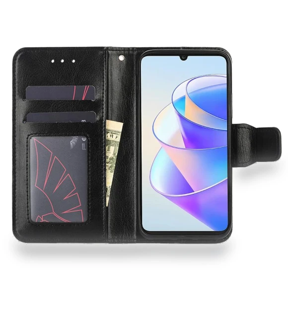 Shockproof Leather Wallet Phone Case — Flip Cases, Smartwatch 2025