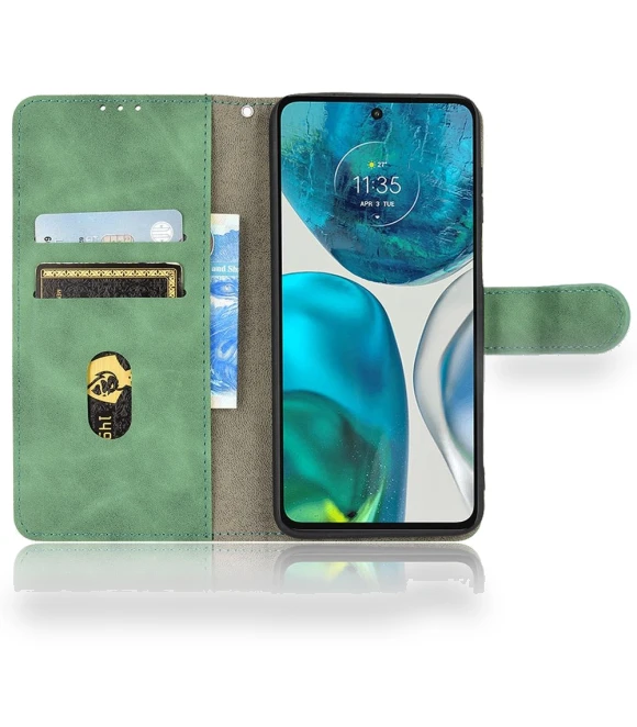 Skin-Touch Feeling PU+TPU Leather Phone Case Stand — Protective Covers, Smartwatch 2025