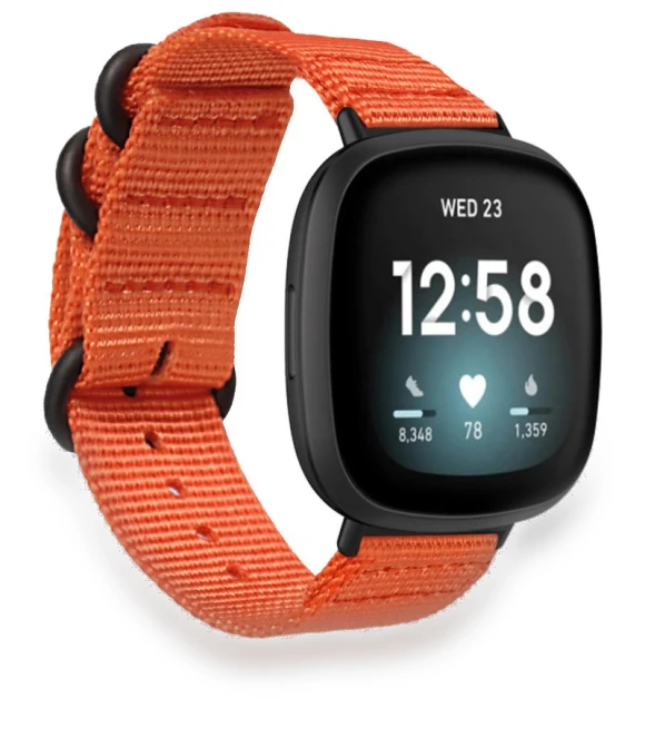 Three Loops Nylon Watch Band — Bands, Smartwatch 2025