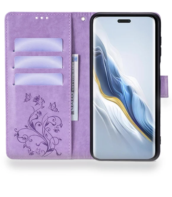 Wallet Case Butterfly Flower Pattern — Basic Cases, Smartwatch 2025
