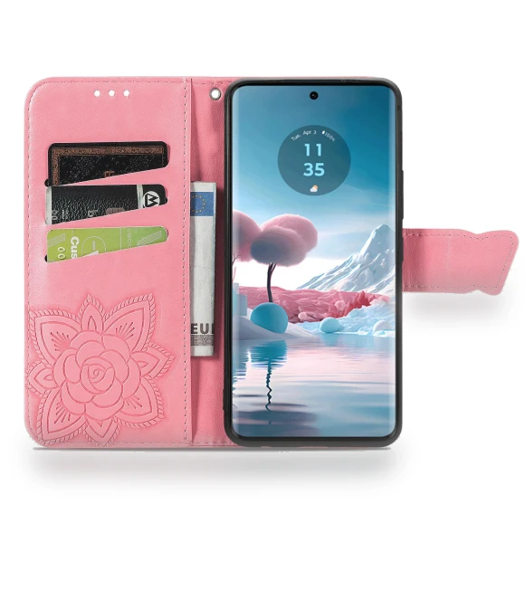 Wallet Case with Butterfly Print and Card Slots — Basic Cases, Smartwatch 2025