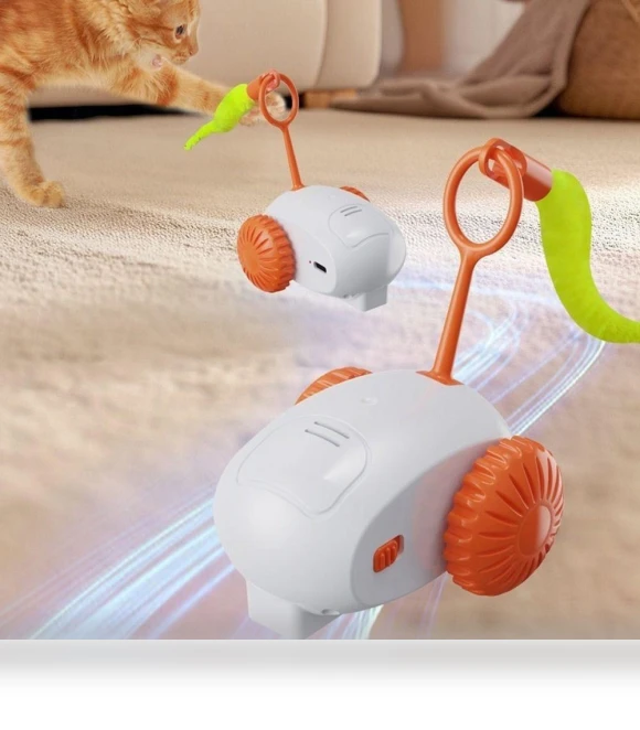 Wireless Electric Moving Cat Toys — Cat Playthings, Hongpei