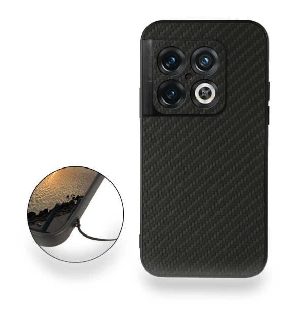 Carbon Fiber Texture Fingerprint-free Phone Case — Basic Cases, Smartwatch 2025